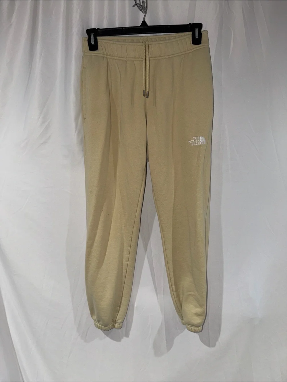 The North Face Sweatpants Tan Fleece Jogger Pants Full Length Bottoms M